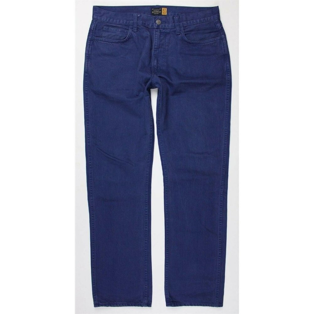 J.Crew 1040 Slim Straight Garment-Dyed Jeans 32 32